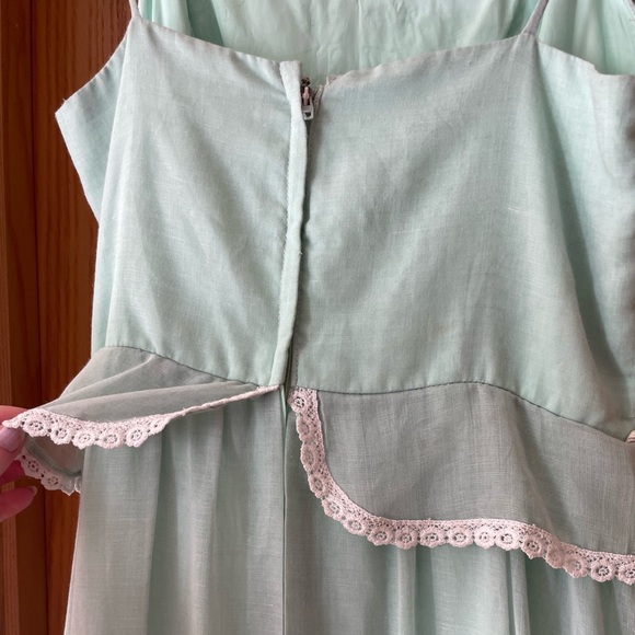 Vintage Blue Drews with Lacing w/ Shall - Picture 6 of 12